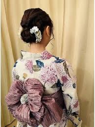浴衣着付けの画像